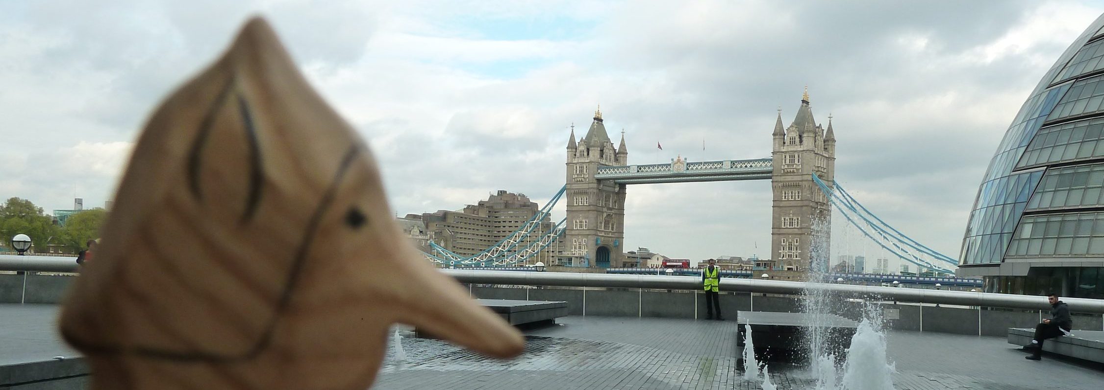 Le Hockemann du SensoRied est en vacances à London